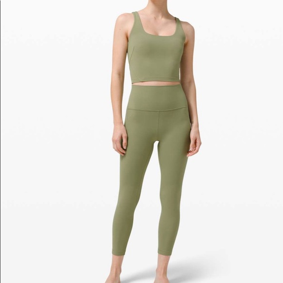 Lululemon Align 6 Fold Tight tank Rosemary Green 8 - Picture 2 of 7